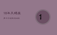18年天蝎座男今日运势(9月09日)