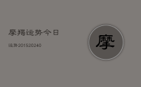 摩羯运势今日运势2015(10月08日)
